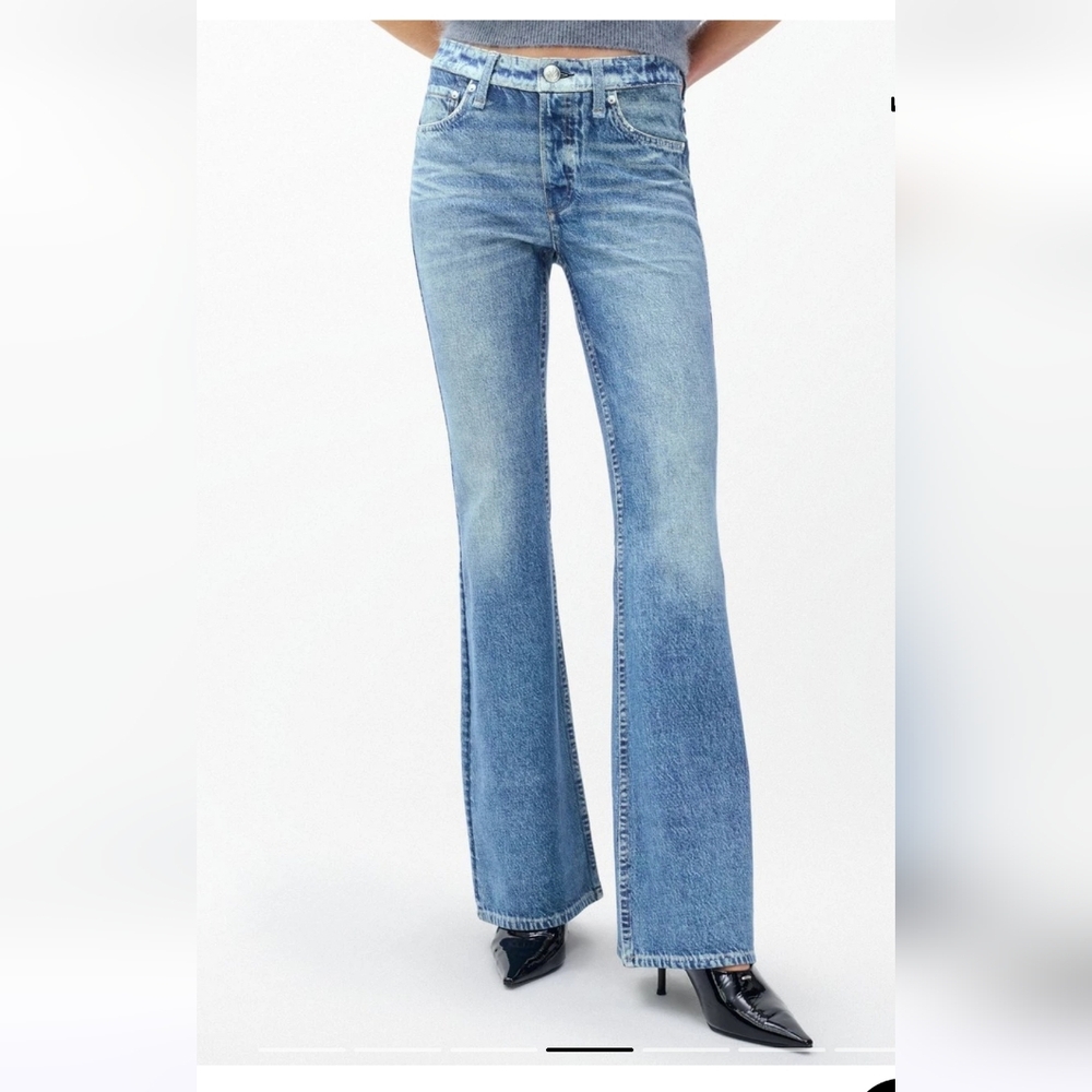 NWT Rag & Bone Women's Miramar Dahlia Flare Sz 28 $278.00 Minetta - Picture 4 of 12